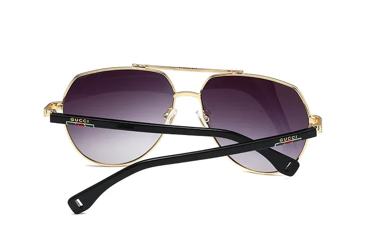 New Watermark Metal Sunglasses