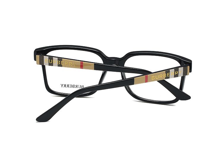 Unisex Retro Square Plaid Glasses