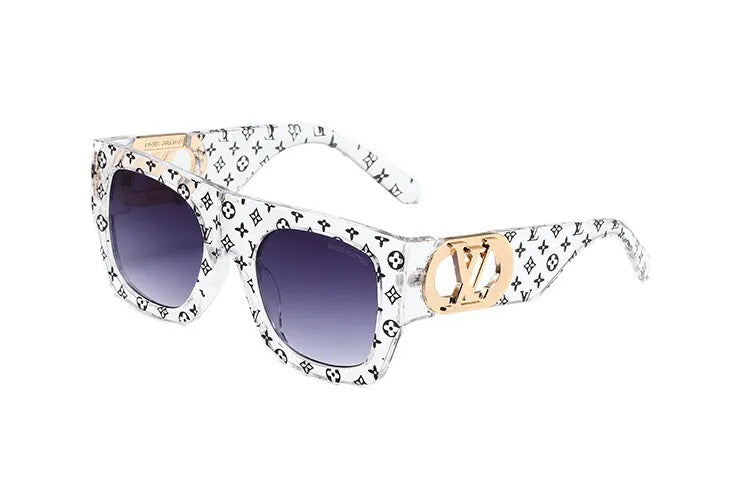 Classic Link Print Cutout Sunglasses