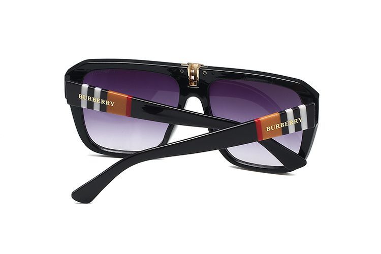 Fashion Unisex Plaid Frame Sunglasses