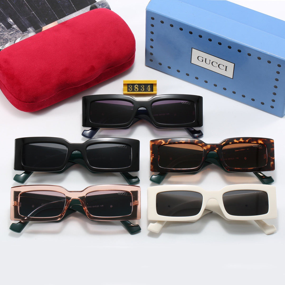 Luxury Cat-Eye  Square Frame Sunglasses