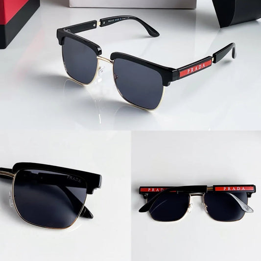 Unisex Polarized Square Sunglasses