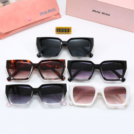 Luxury square frame universal sunglasses