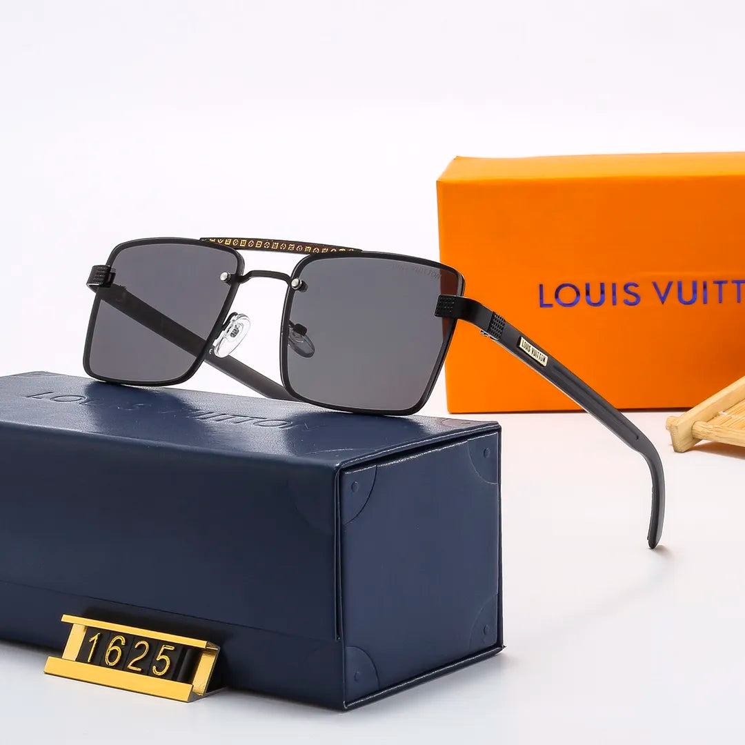 New Square Double Bridge Sunglasses