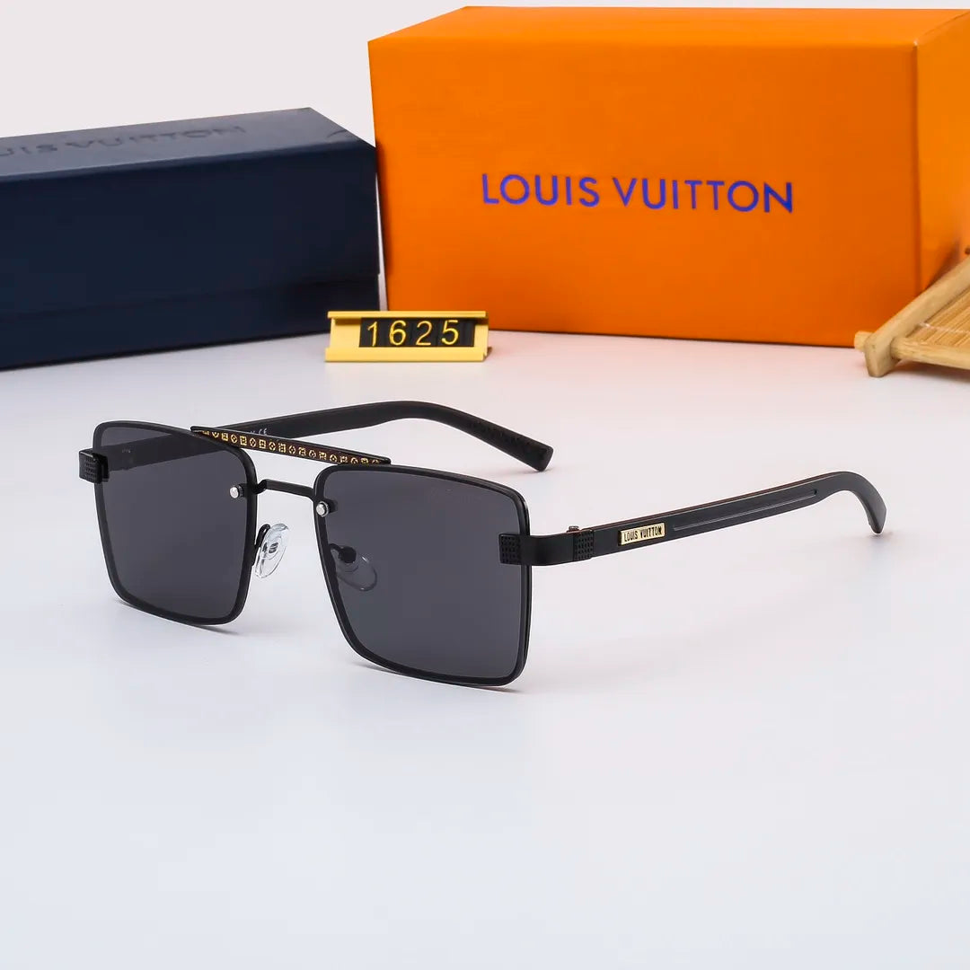 New Square Double Bridge Sunglasses