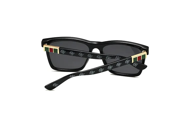 New Vintage Print Frame Sunglasses