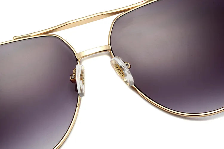 New Watermark Metal Sunglasses