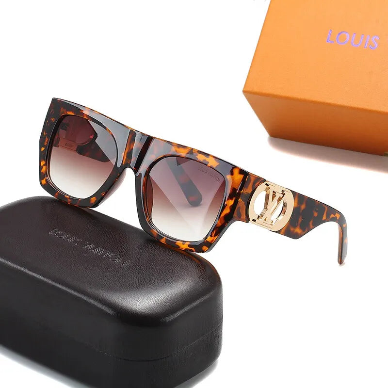 Classic Link Print Cutout Sunglasses