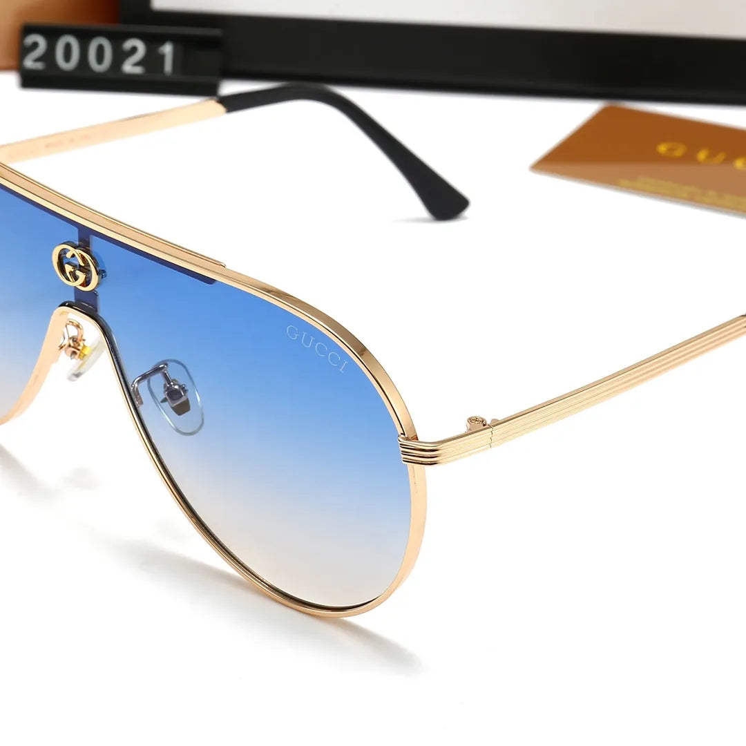 One-Piece Large Frame Sunglasses