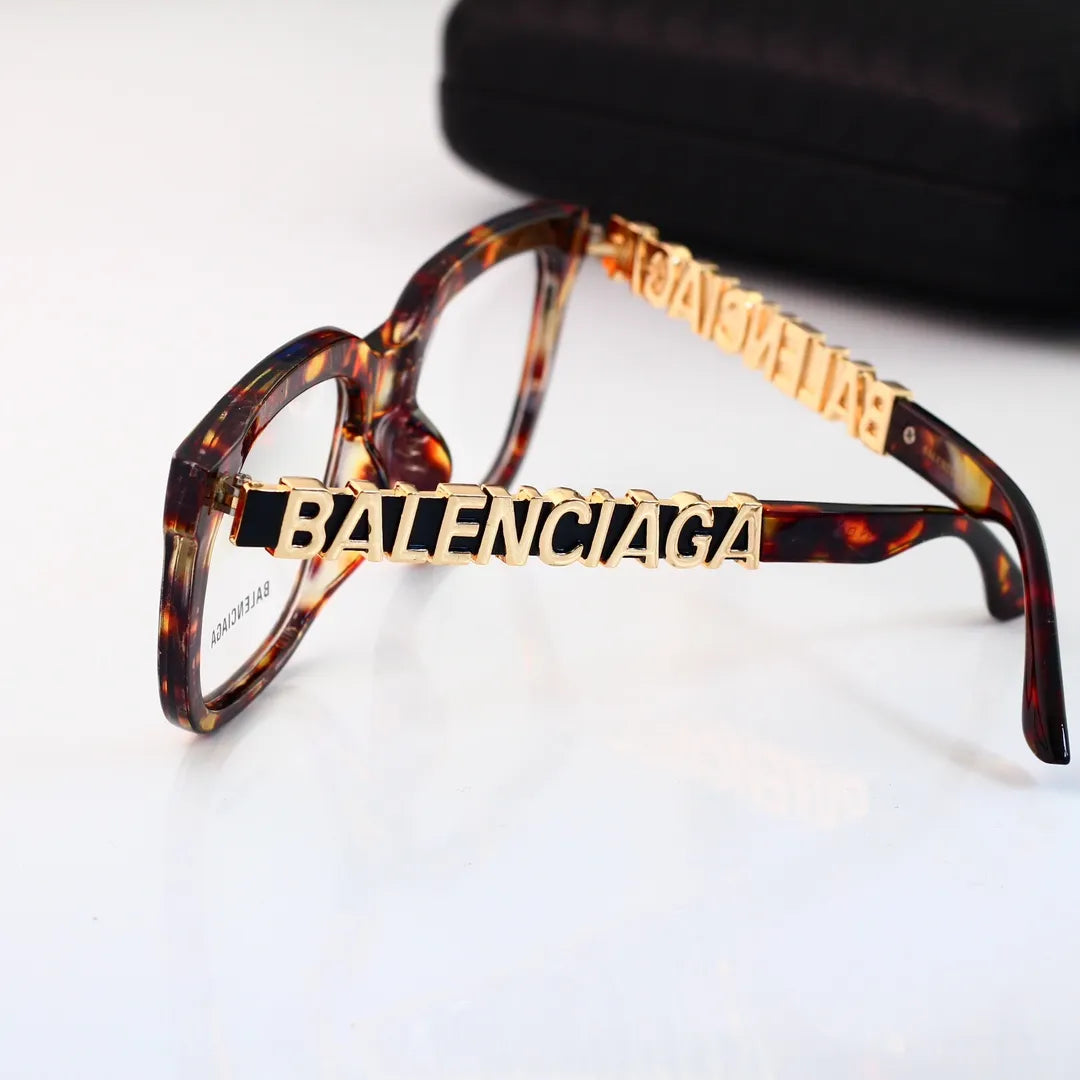 Metal Alphabet Border Eyewear