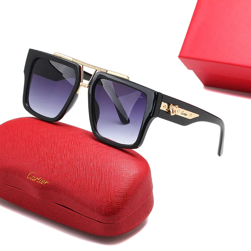 Classic Metal Frame HD Sunglasses