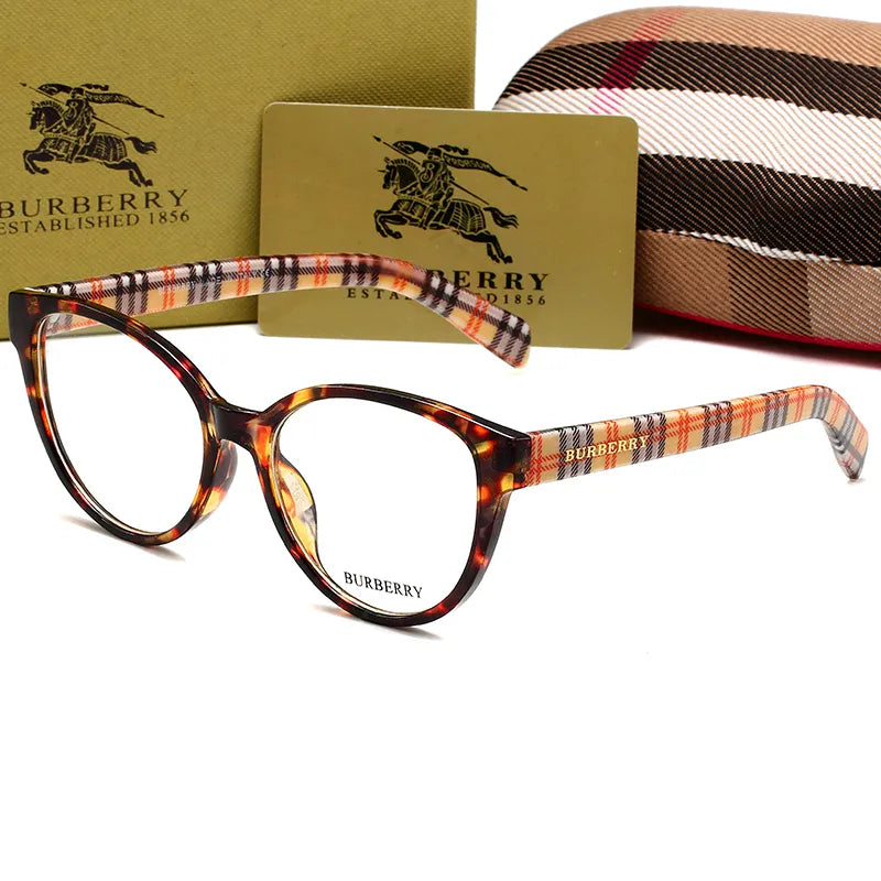 Vintage Check Border Sunglasses