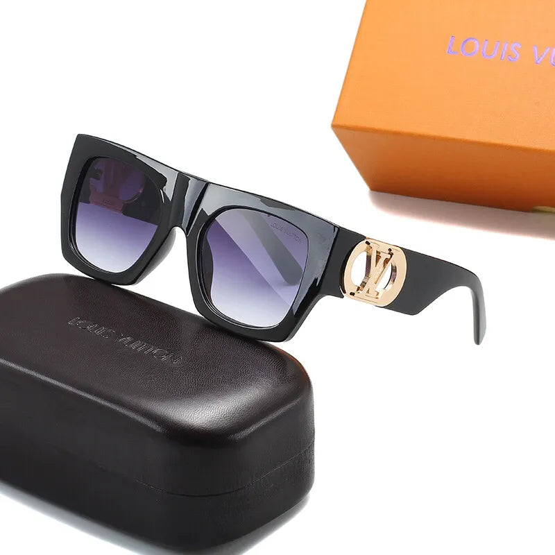 Classic Link Print Cutout Sunglasses