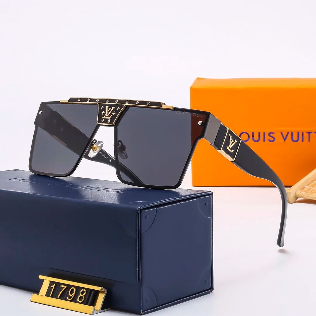 Retro large frame sunglasses