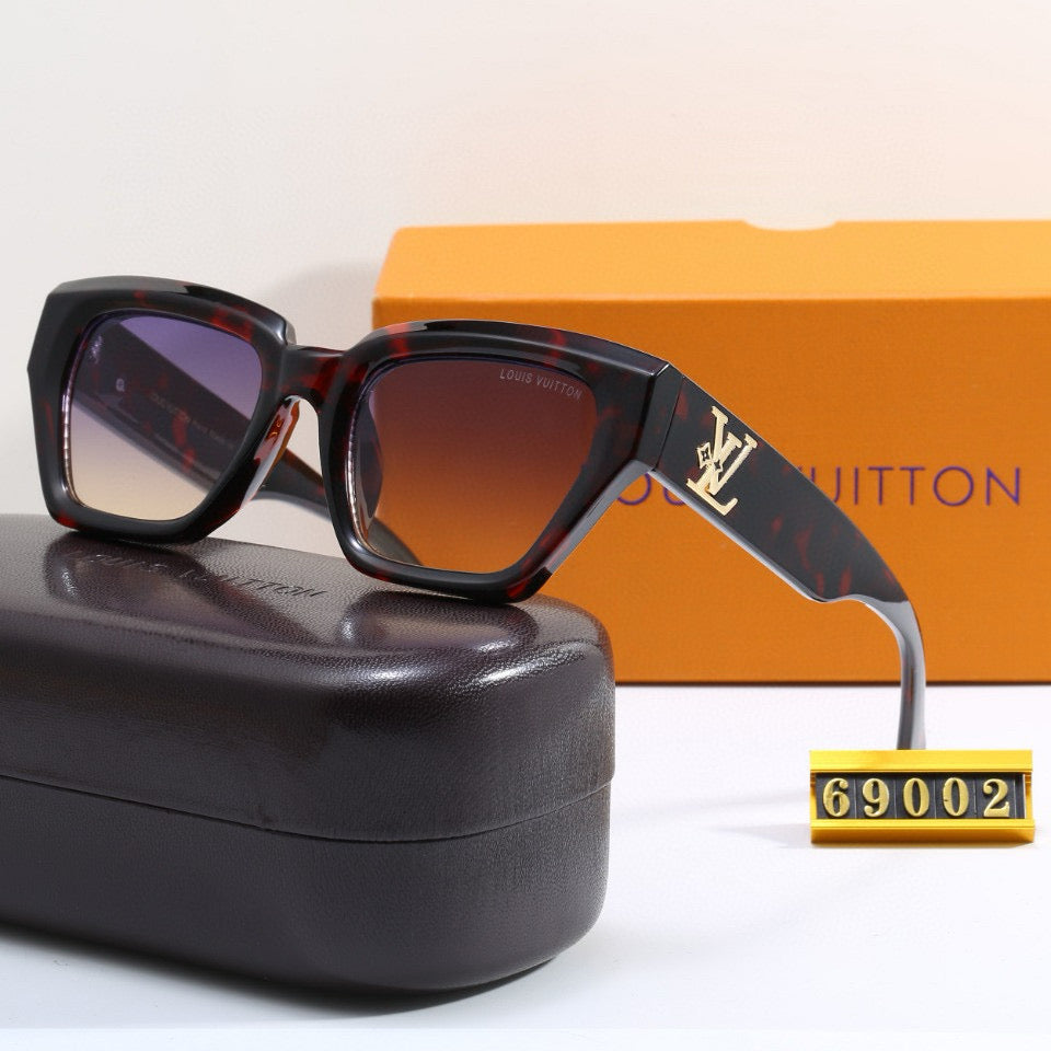 Fashion Retro Embossed Sunglasses