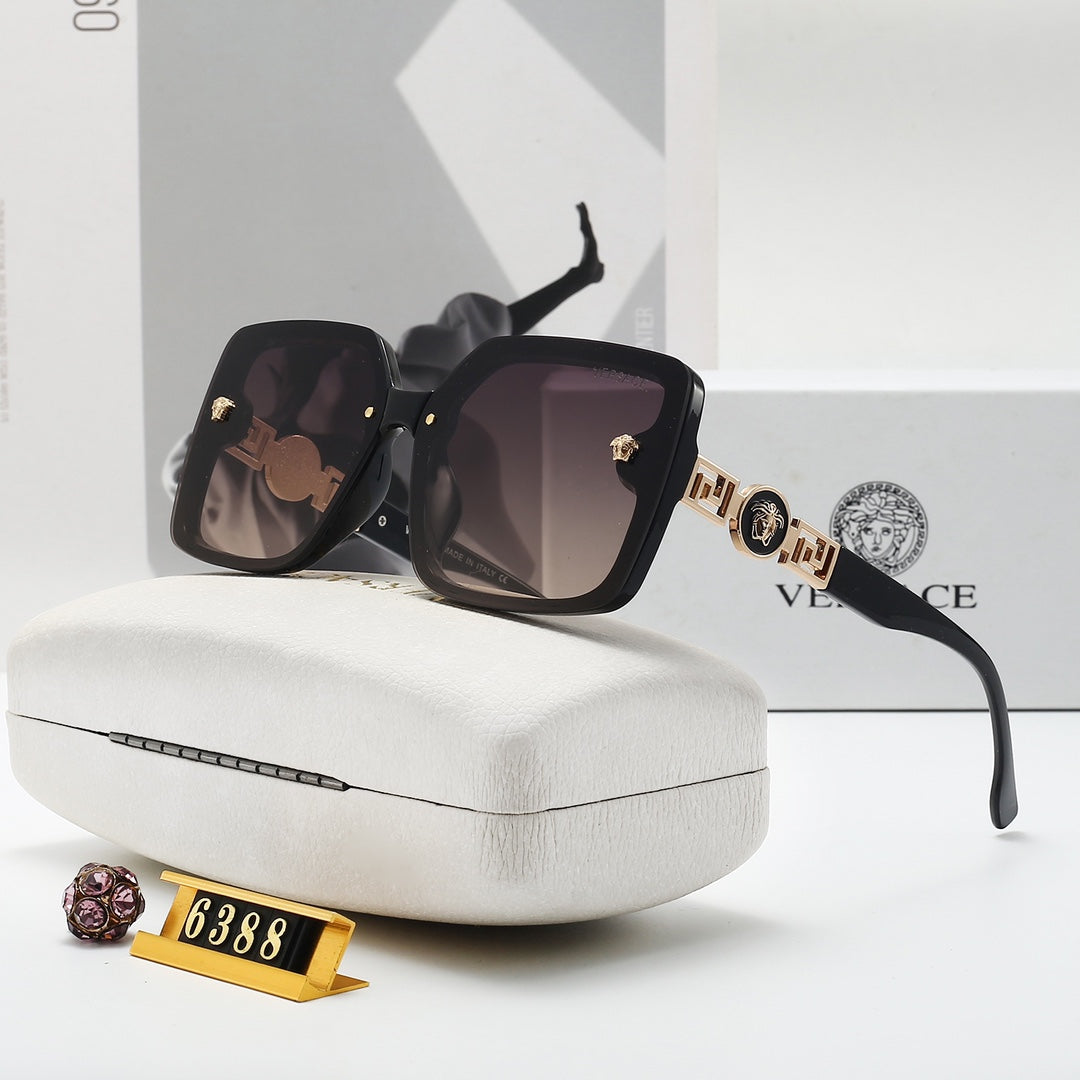 Unisex Retro Fashion Versatile Large Frame Sunglasses