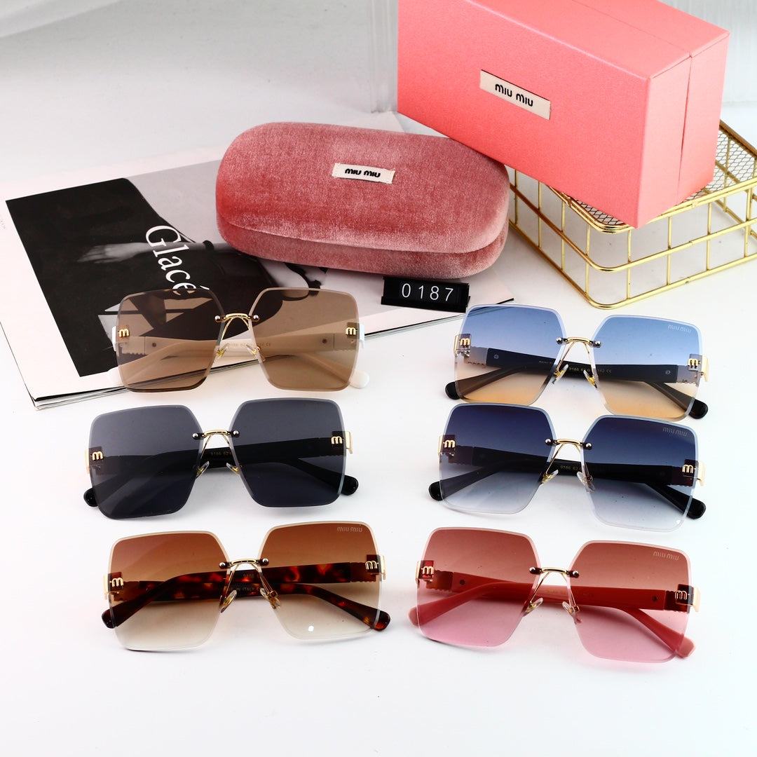 Fashionable Frameless Women's Square Sunglasses