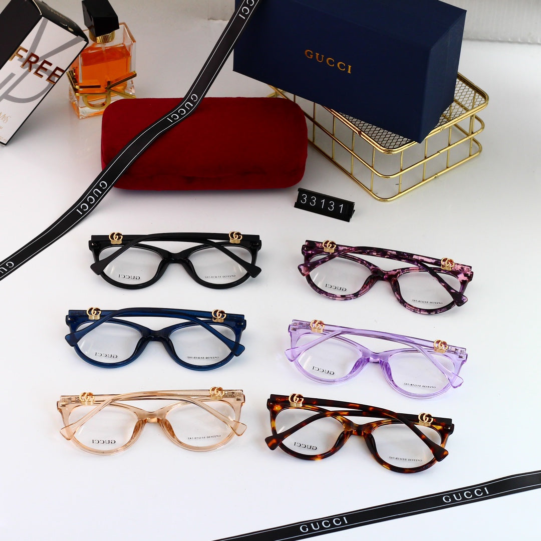 Fashion Metal G Frame Glasses