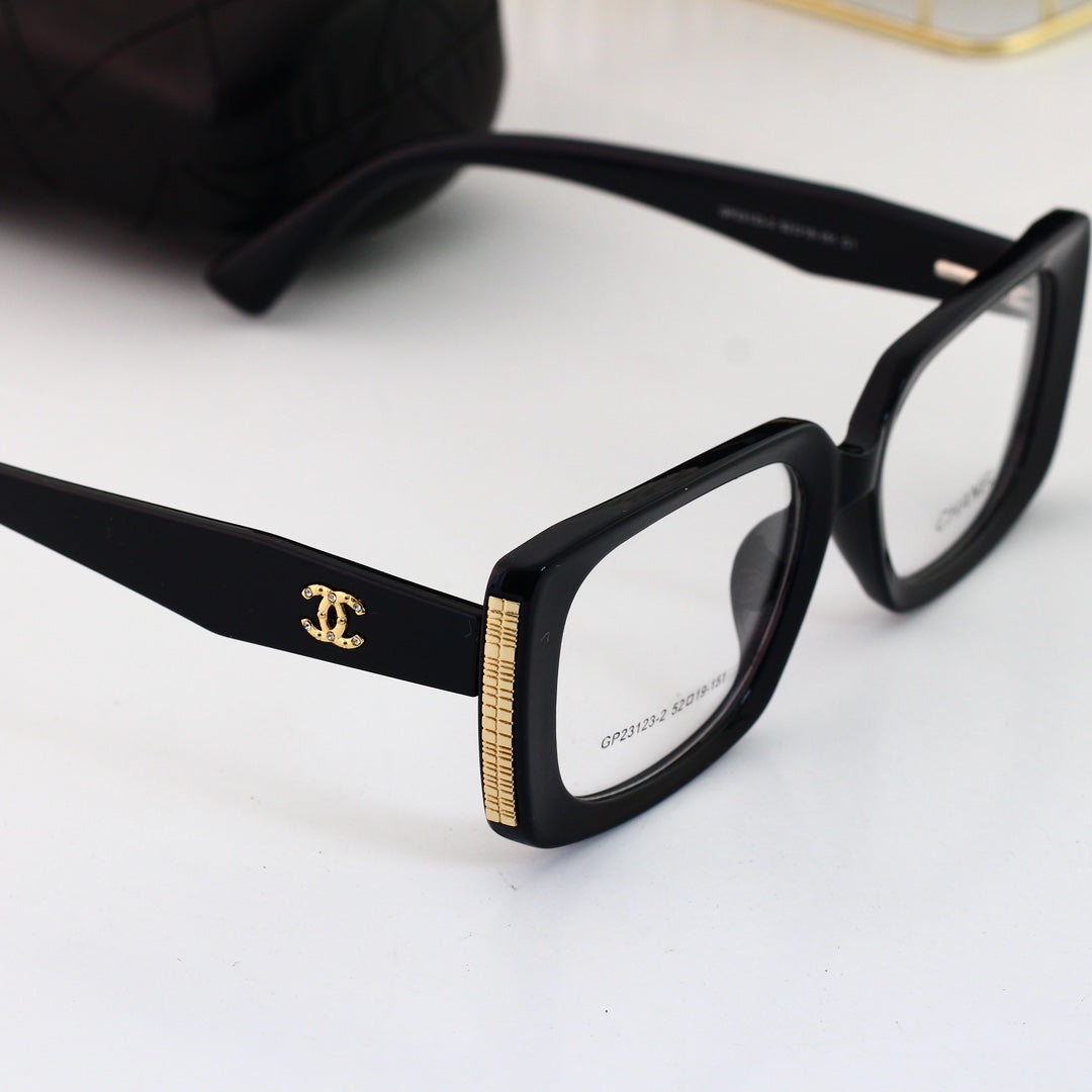 Square Thick Frame Fashion Glasses