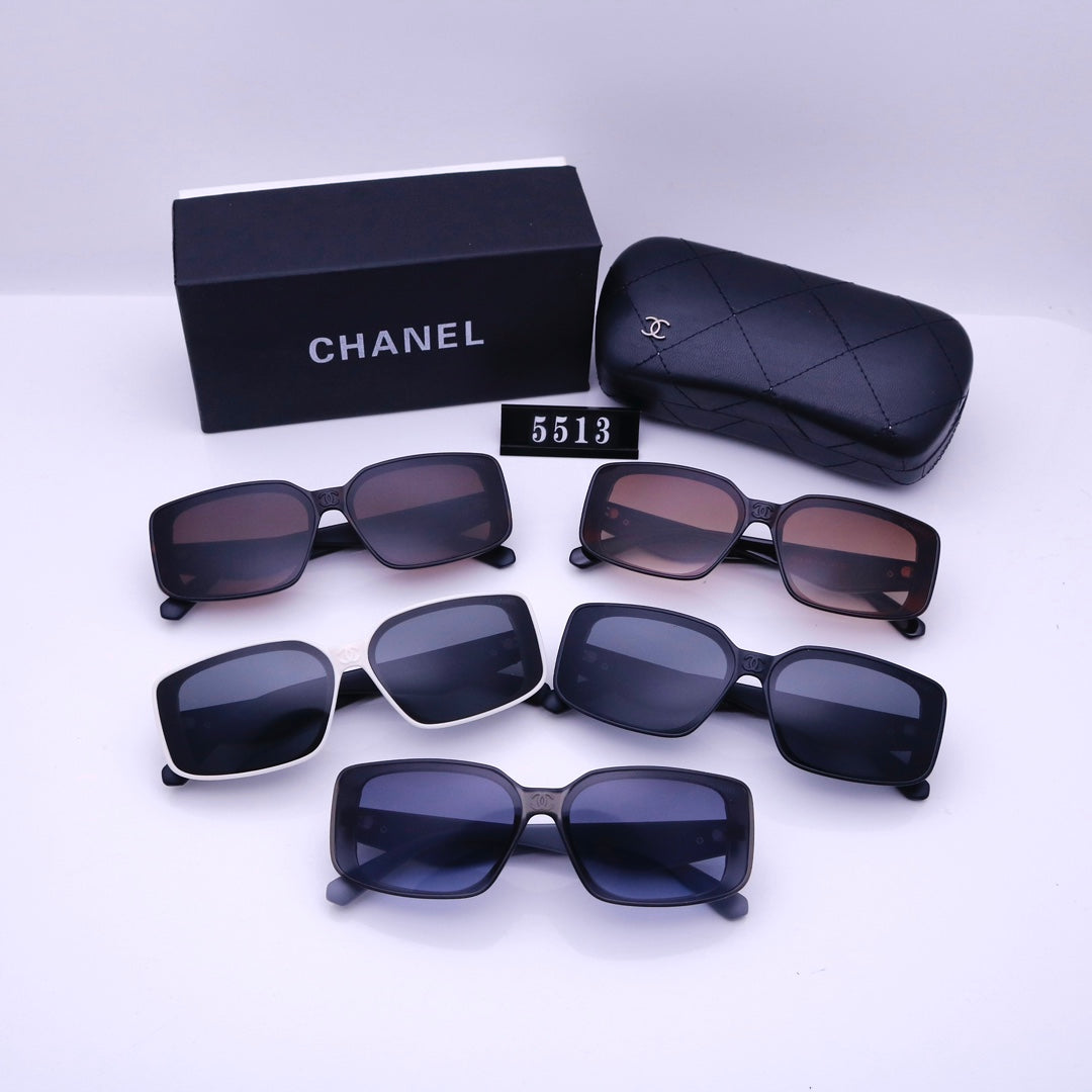 Retro Fashion Diamond Logo Sunglasses