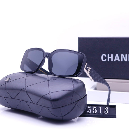 Retro Fashion Diamond Logo Sunglasses