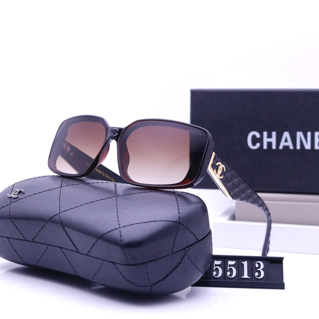 Retro Fashion Diamond Logo Sunglasses