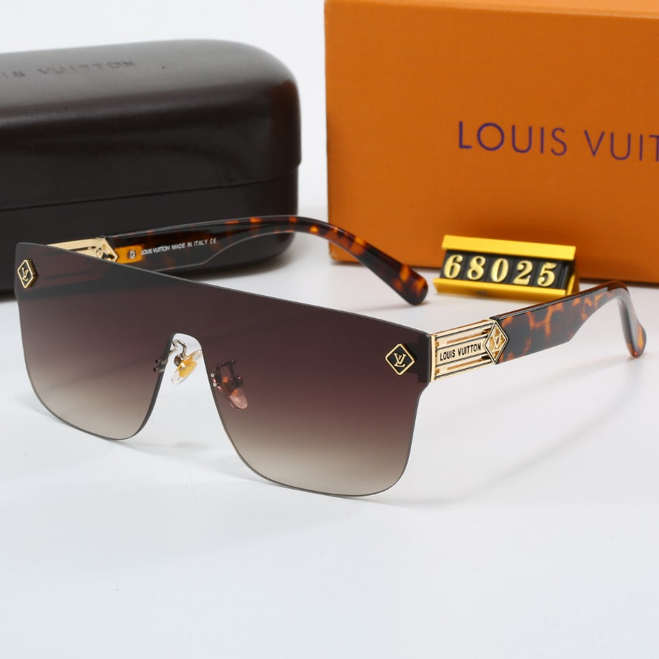 Fashion New Retro Watermark Sunglasses