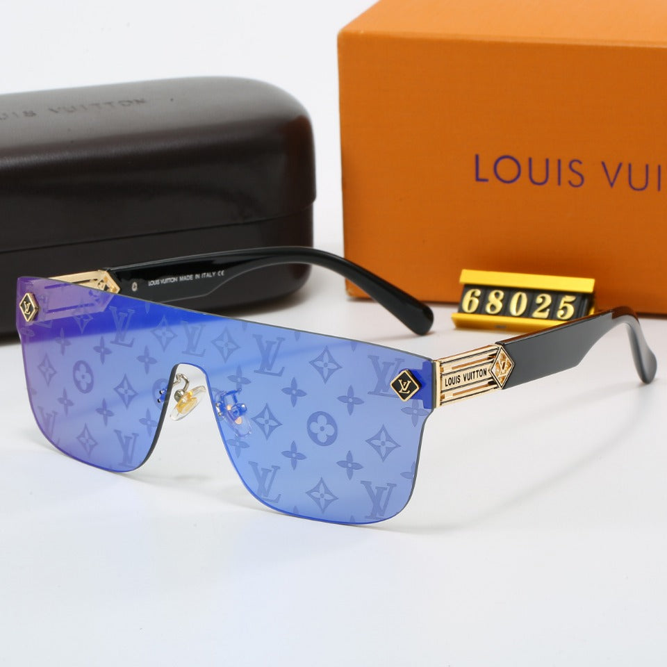 Fashion New Retro Watermark Sunglasses