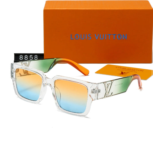 New Square Gradient Millionaire Sunglasses